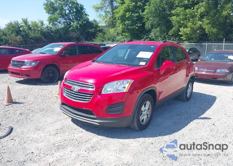 2015 Chevrolet Trax Lt из США, поврежденный, VIN KL7CJRSB5FB102479